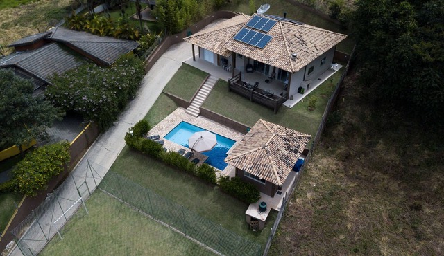 Finca with heated pool in gated community
