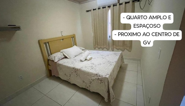 Flat área central AR garagem Wi-fi