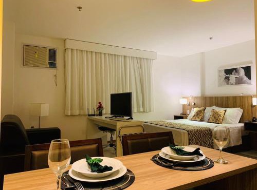 Flat Aconchegante no centro em Hotel