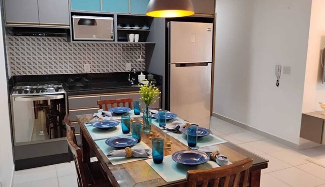 Flat Beira Mar Cupe Beach Living