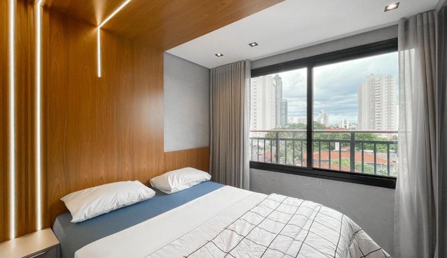 Flat Central com Quarto Privativo para 5 Pessoas