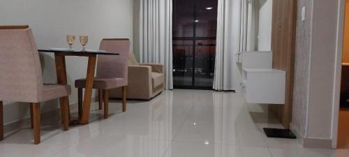 Flat Completo com sacada