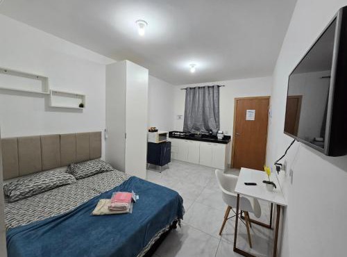 Flat completo a 5 minutos apé de mercado, farmácia
