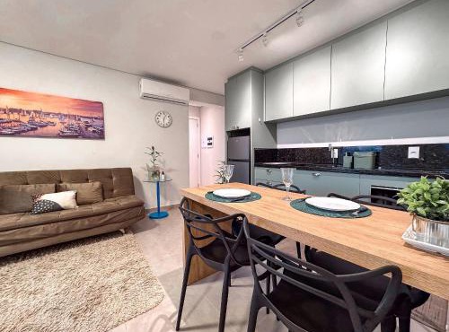 Flat Completo c/Piscina e Garagem