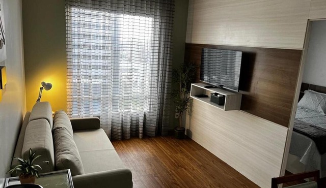 Flat dentro de hotel de Luxo proximo ao shopping