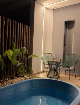 Flat em Carapibus moderno e aconchegante