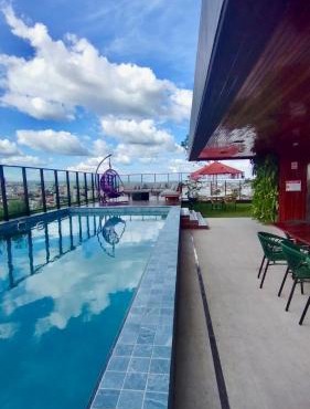 Flat Exclusivo com Rooftop e Piscina