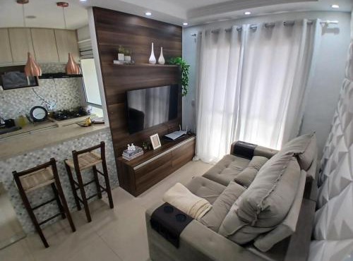 Flat Família 2 Quartos Granja Viana - Alto Padrão em Condomínio Fechado