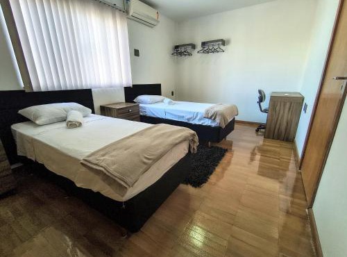 Flat Luxuoso de 3 quartos, 2 banheiros