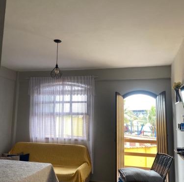 Flat na beira da praia