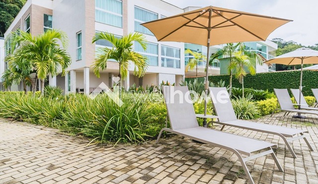 Flat on the sand in Angra dos Reis