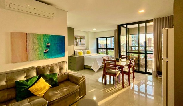 Flat Planejado com Vista para Avenida Afonso Pena