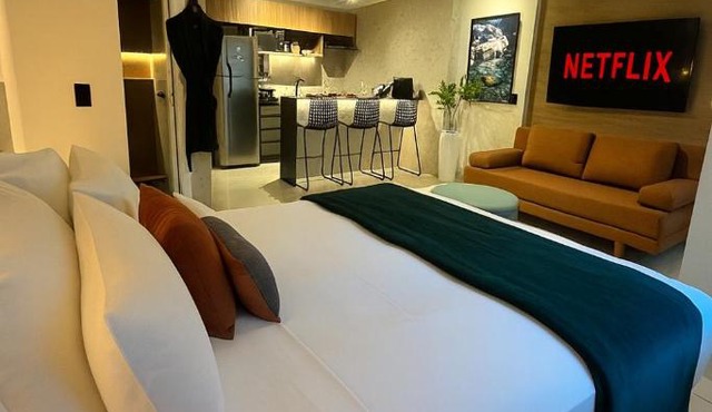 Flat Praia Comfort Camburi