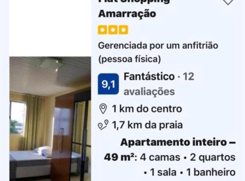 Flat Shopping Amarração