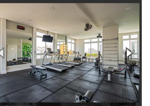 Flat SP,43m2 19th andar vista verde com piscina aquecida
