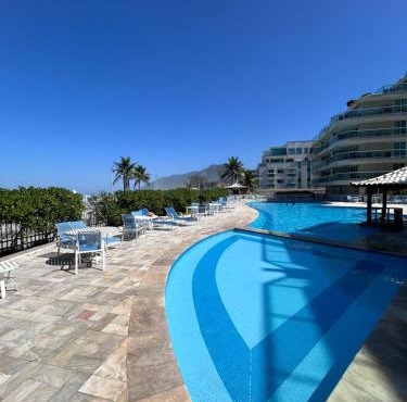 Flat127 Villa Del Sol - Vista Mar - Pé na Areia