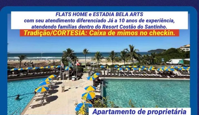 FLATS HOME Dentro do Resort Costão do Santinho até 5 hóspedes NÃO É ALL INCLUSIVE