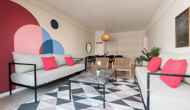 Fliphaus + Juncal 1900 - 3 Bd Recoleta