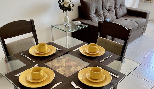 Furnished and decorated apartment