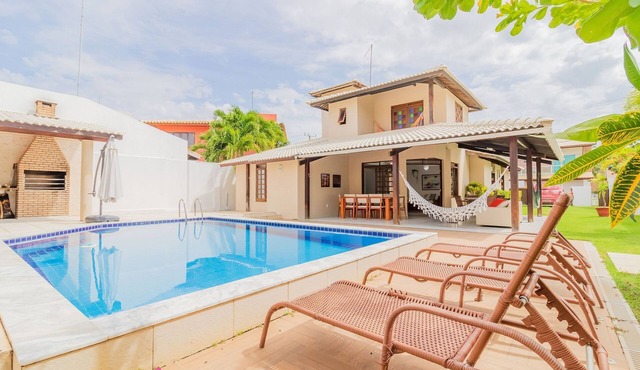 GB58 Great House 6 Bedrooms - 170m from Guarajuba Beach