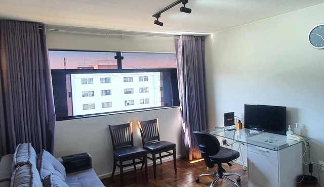 Great location, comfortable, with garage, wi-fi, complete and ventilated.