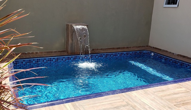 Great property at 2 min. Thermas - 3 beds - POOL 5 x 3 - Wifi - Full