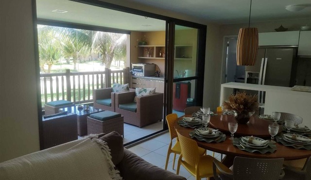 Ground floor apartment, in the VG Sun condominium. Condominium right on the sand.