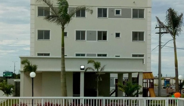 Ground floor apartment with private area and lawn