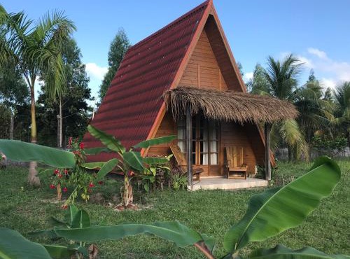 Hébergement rural Irakomby, trois chalets cosy