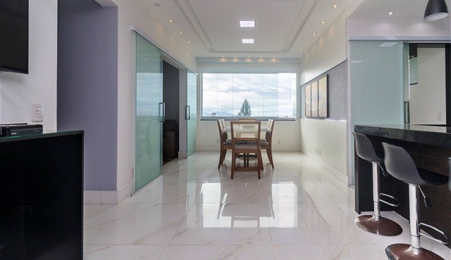 High level apartment, overlooking the Ipanema Sea and virgin Atlantic Forest