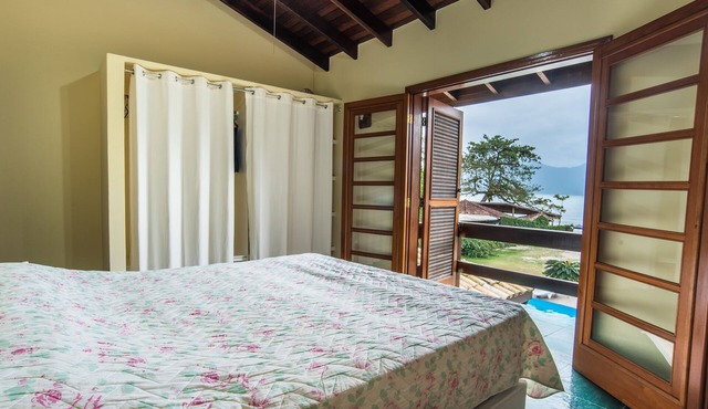 High standard house, right on the sand - Praia da Fortaleza - Ubatuba