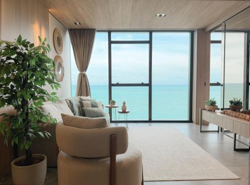 High Standard Premium Apartment Sea Front Balcony New Time 1208