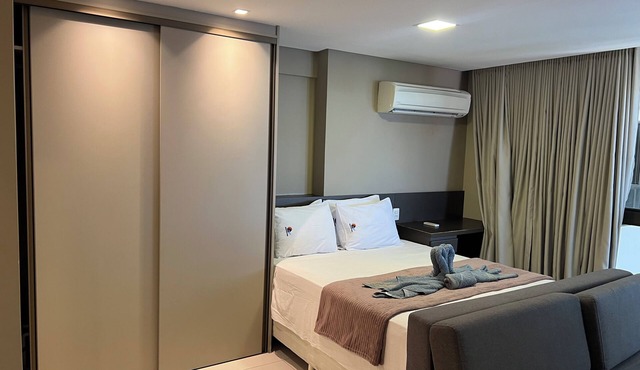 Holanda's Prime - Flat with sea view in Tambaú for 4 people