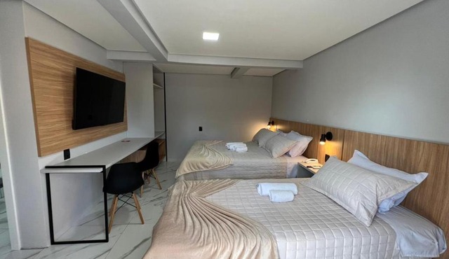 Hotel e Cabanas Perau QUARTOS