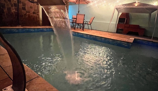 House 3 bedrooms pool barbecue garage garden 800 meters from the beach 🏖️