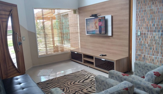 House in condominium, air conditioning, Wi-Fi and private pool.