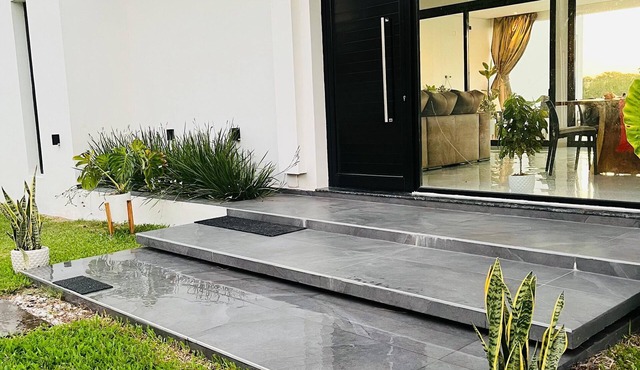 House overlooking the lagoon in gated community nature tranquility and security