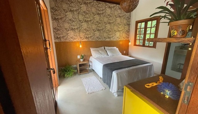House surrounded by nature in Praia do Forte