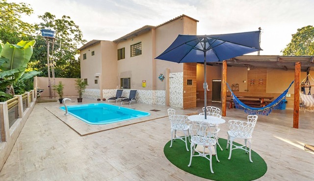 House with heated pool and view (Pirenopolis-GO)