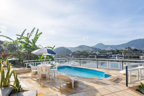House with private beach, pool and sauna in Angra dos Reis