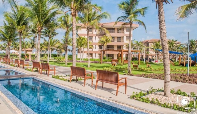 "HOUSING CEARÁ" - Luxury BEACH PARK-MANDARA - 4 Bedrooms AC/TV - "ON THE BEACH"