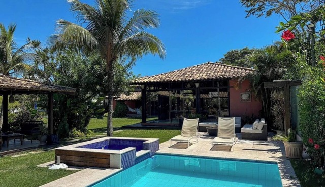 Ideal house for groups in Búzios | 2 houses + pool + staff + sports court + games room
