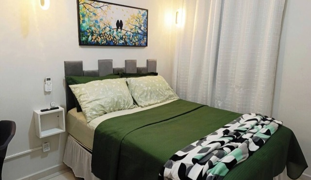 Impeccable comfort with a coffee corner. Apartment is 100% air-conditioned.