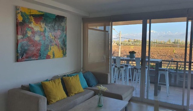 Increíble departamento en Luján de Cuyo, imponente vista a la montaña