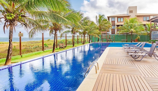 IT12 Beautiful Duplex Bungalow 2 Suites Pé na Areia, Itacimirim