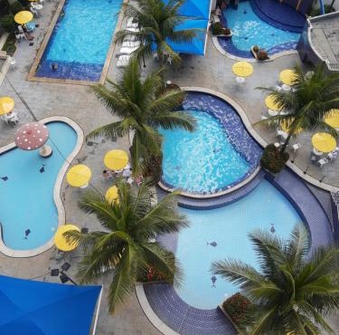 Jardins das Thermas - Caldas Novas Vista para piscina