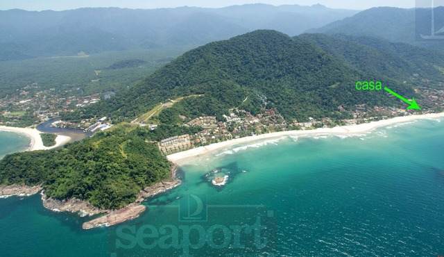Juquehy Condominium Beachfront 62: best location on the beach