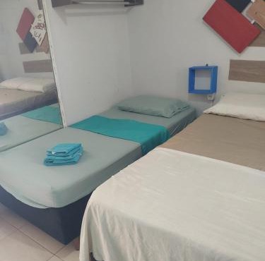 Kit Net 5 azul cama casal