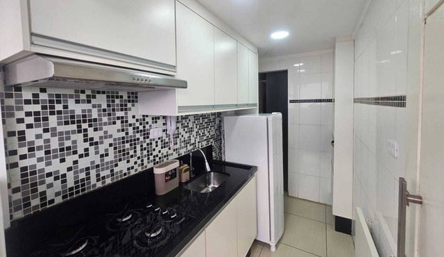 Kitnet DE Luxo Completa EM Santos, Perto DE Tudo