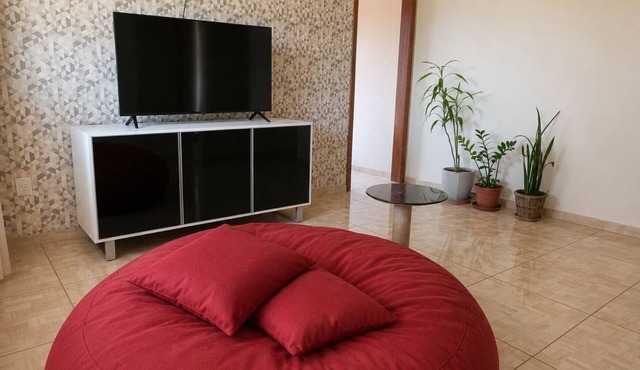 Large house, 2 extra-large bedrooms, office and garage (sleeps up to 4 people and pets)